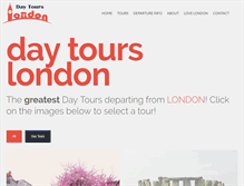 Tablet Screenshot of daytourslondon.com